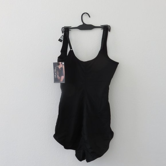 (#E-1) MARILYN MONROE Black SHAPING WYOB BODYSUIT - Picture 7 of 8